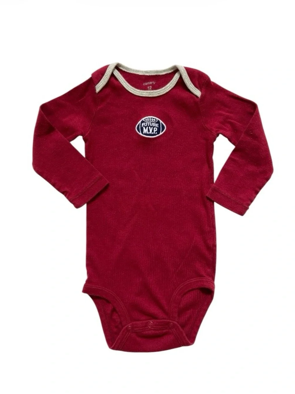 Carter’s Baby Boy Clothes Lot 12 Months - 7pc Mix & Match Football Bear Outfits